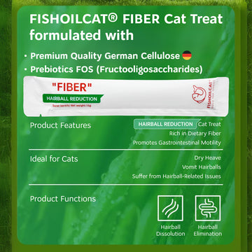 🌿Fiber Hairball Reduction Travel Pack