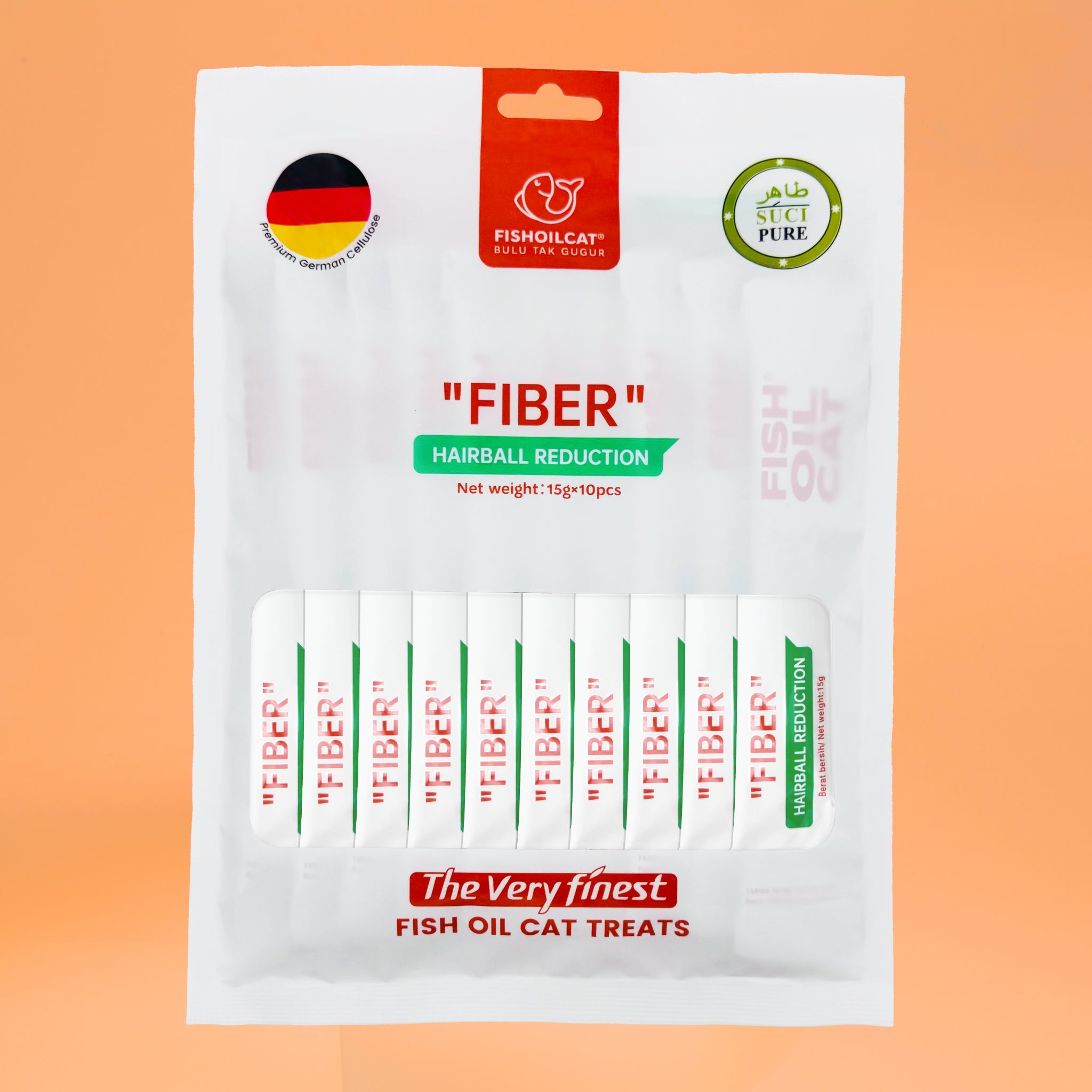 🌿Fiber Hairball Reduction Travel Pack