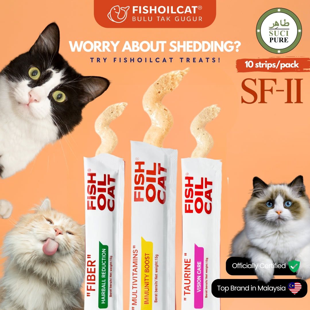 SF-II FISHOILCAT Cat Treat Travel Pack (10 pcs)