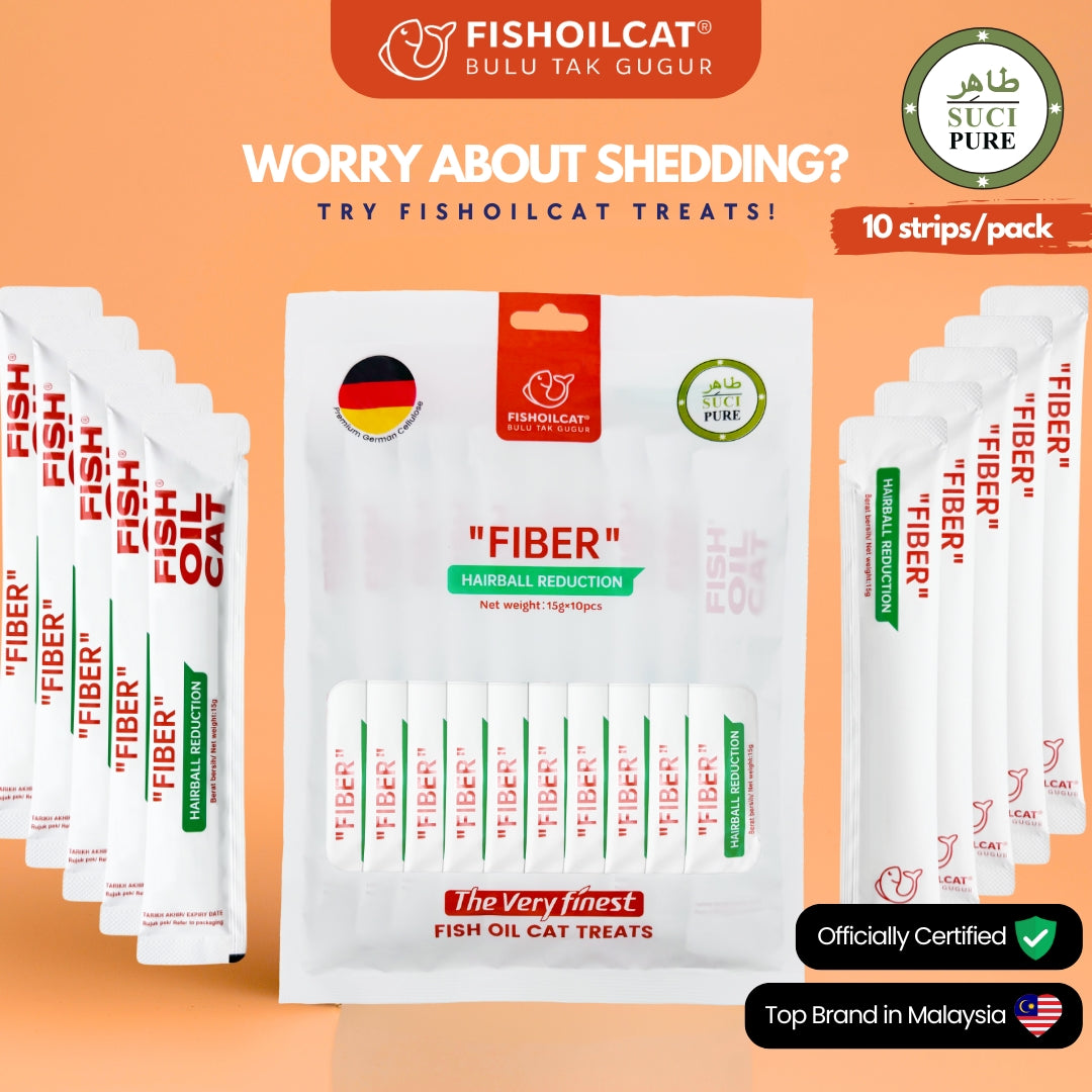 🌿Fiber Hairball Reduction Travel Pack