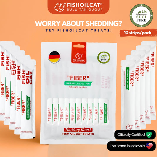 🌿Fiber Hairball Reduction Travel Pack