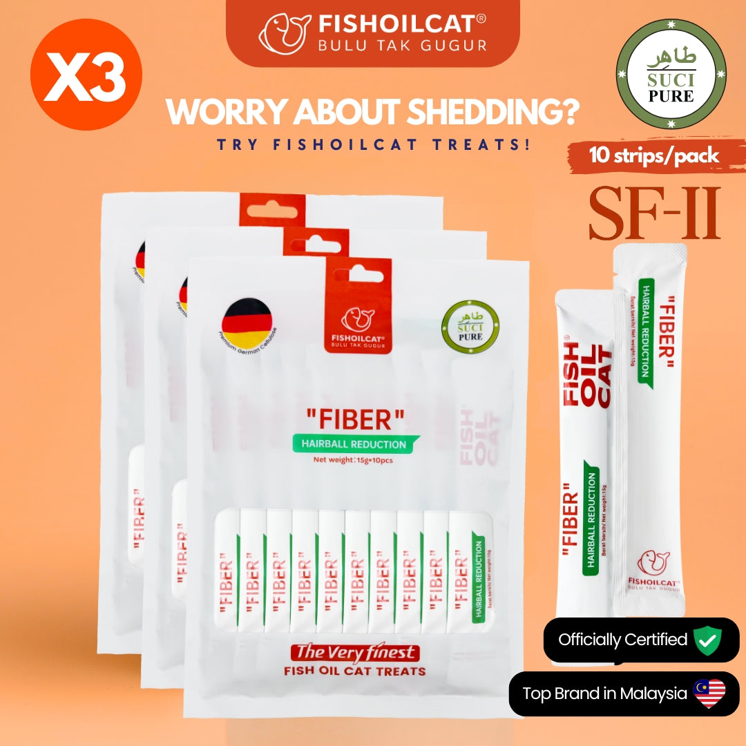 🌿Fiber Hairball Reduction Monthly Pack