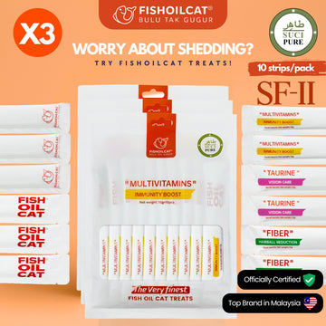 SF-II FISHOILCAT Cat Treat Monthly Pack (30 pcs)