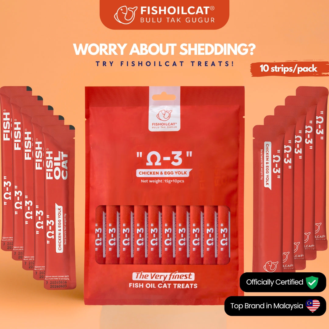 Ω-3 FISHOILCAT Cat Treat Travel Pack (10 pcs)