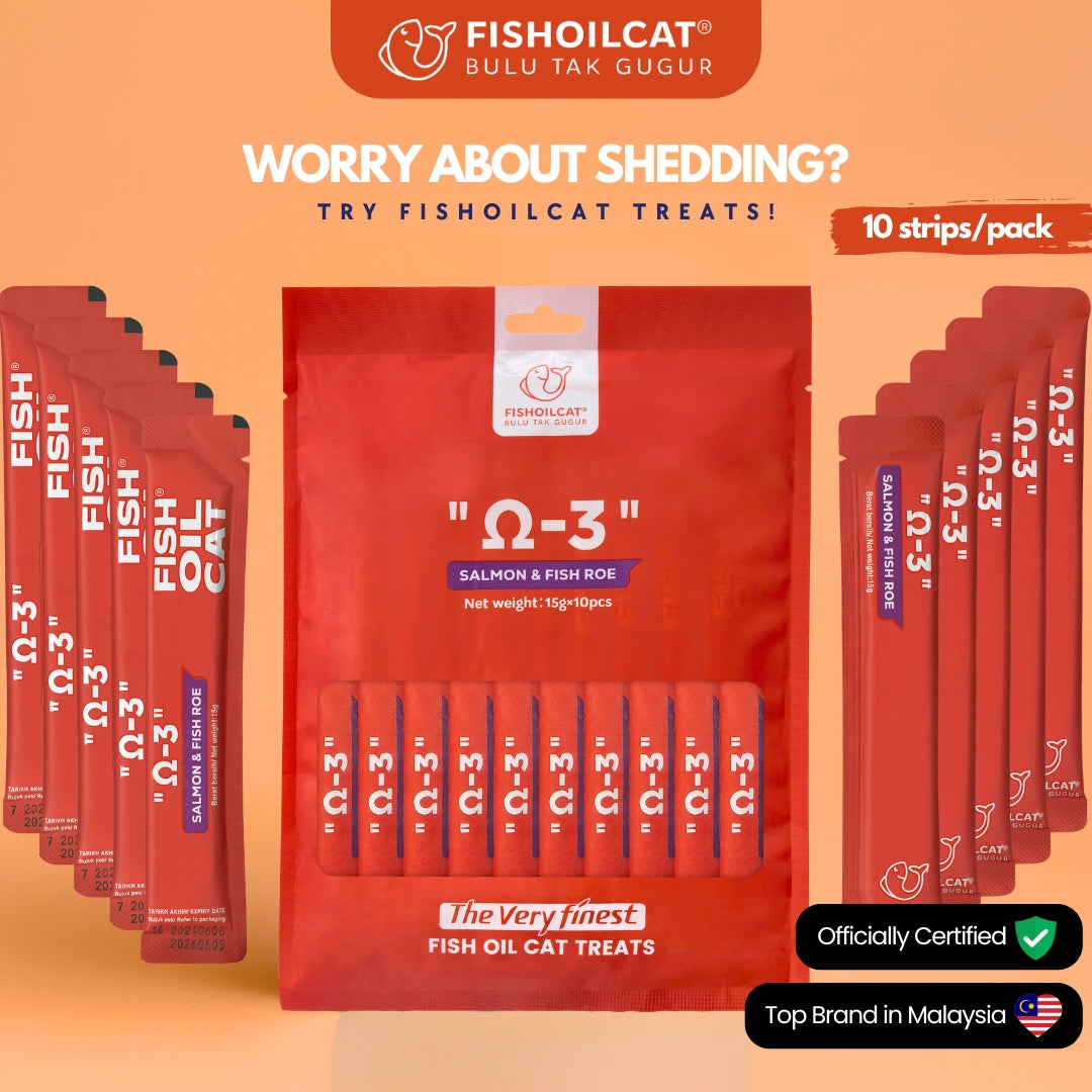 Ω-3 FISHOILCAT Cat Treat Travel Pack (10 pcs)