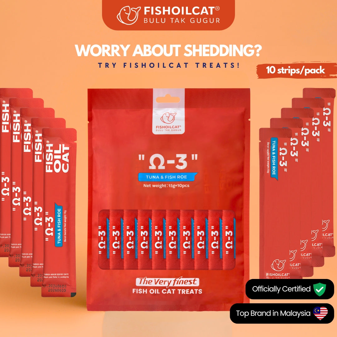 Fish Roe Oil 🐟Ω-3 Tuna & Fish Roe Travel Pack – FISHOILCAT