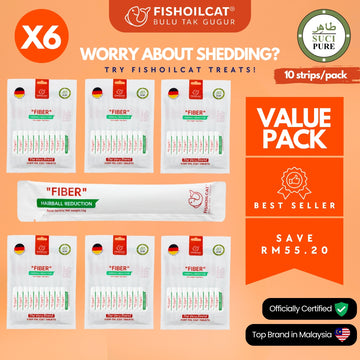 SF-II FISHOILCAT Cat Treat Value Pack (60 pcs)