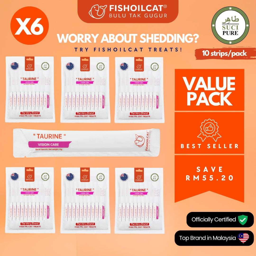 SF-II FISHOILCAT Cat Treat Value Pack (60 pcs)