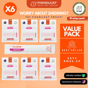 SF-II FISHOILCAT Cat Treat Value Pack (60 pcs)